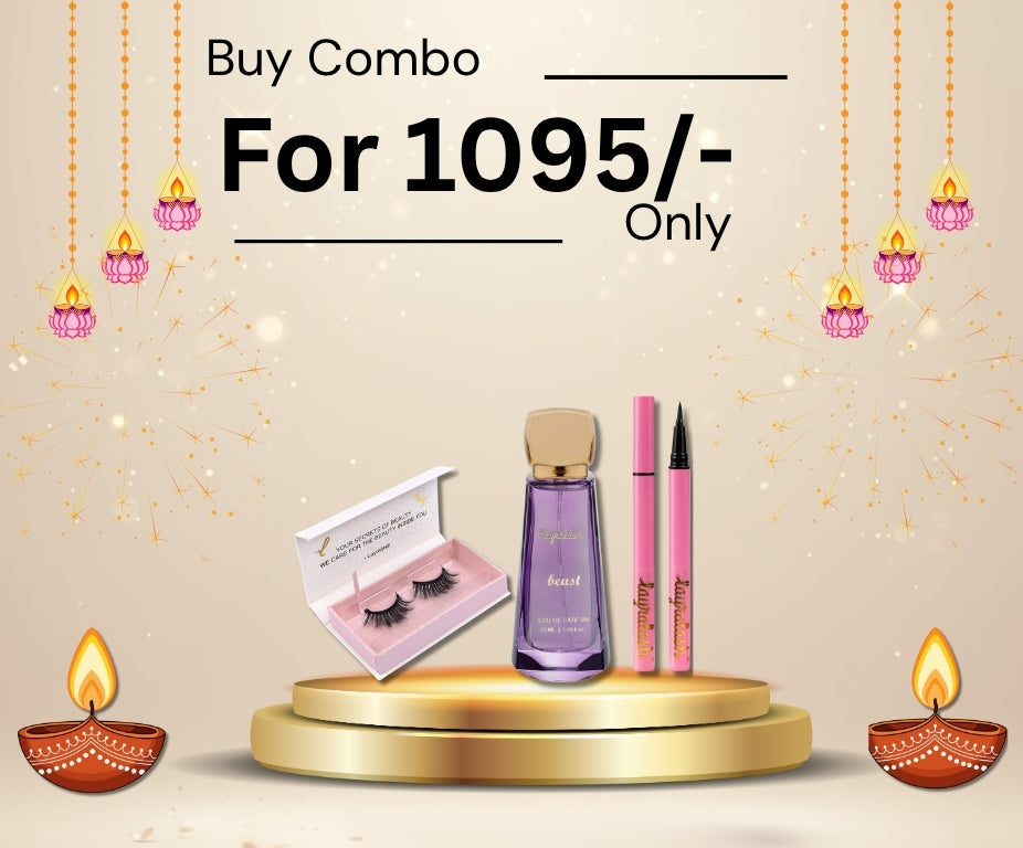 Charm Lashes + Magnetic Eyeliner Pen + Beast Perfume Combo Set