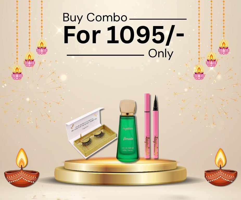 Angel Lashes + Magnetic Eyeliner Pen + Florado Perfume Combo Set