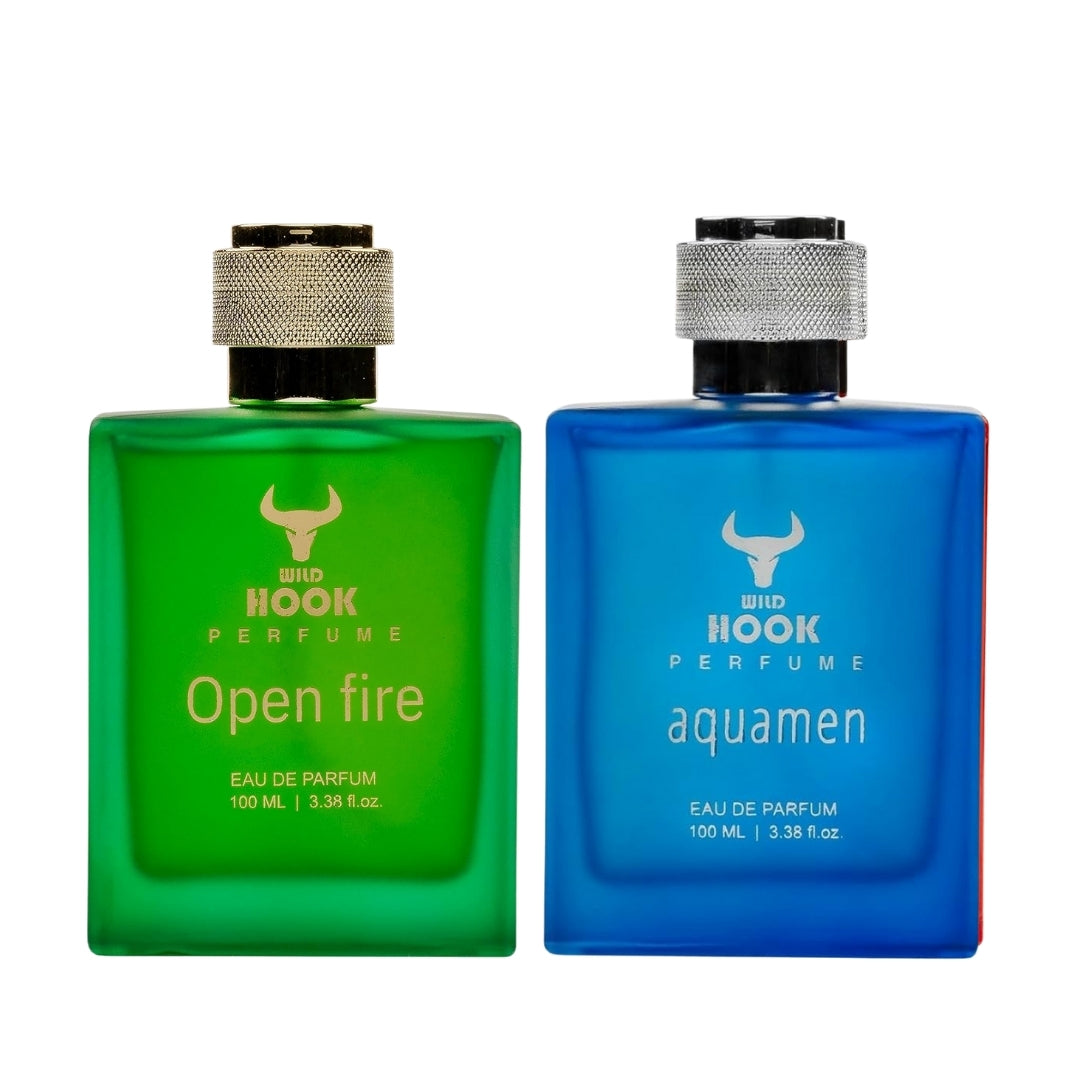 Wildhook Aqua Men + Open Fire EDP Perfume