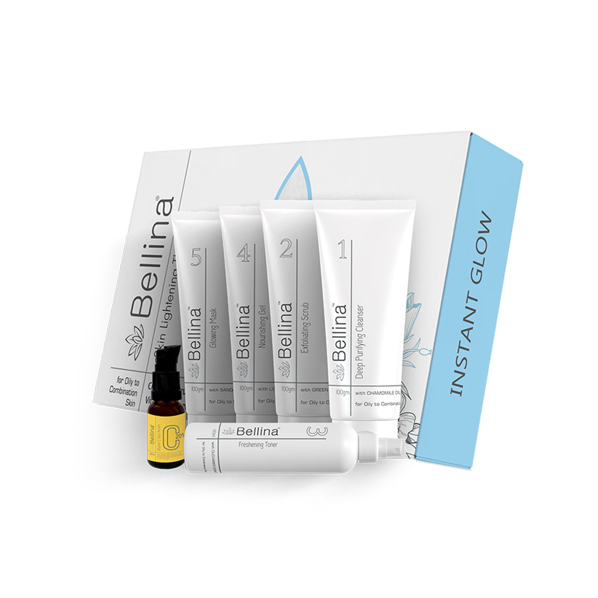 Bellina Skin Lightening Therapy  (Oily to Combination Skin)