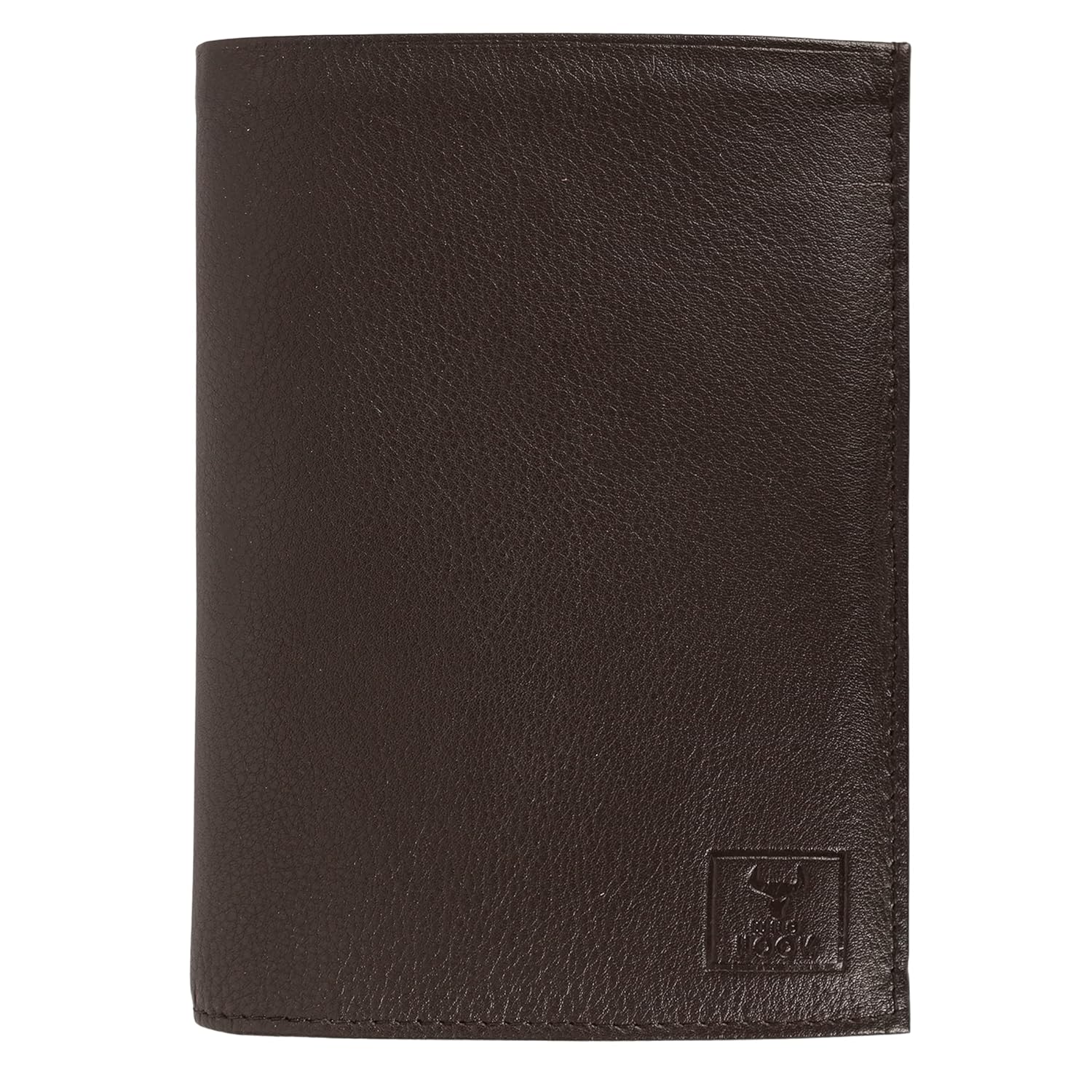 Wild Hook Tri-fold Wallet Black Brown | Slim Leather Wallet