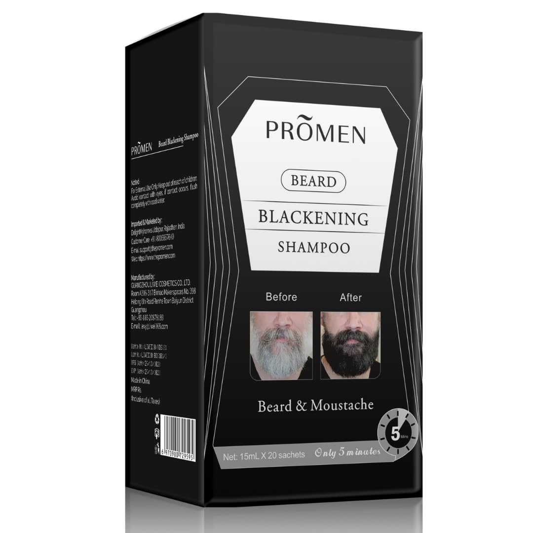 Promen Beard Blackening Shampoo (20 Pkt)