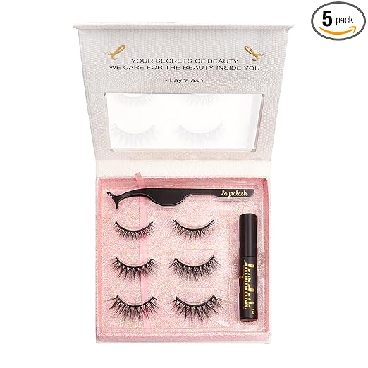 Layralash Magnetic False Eyelash- Doll Kit