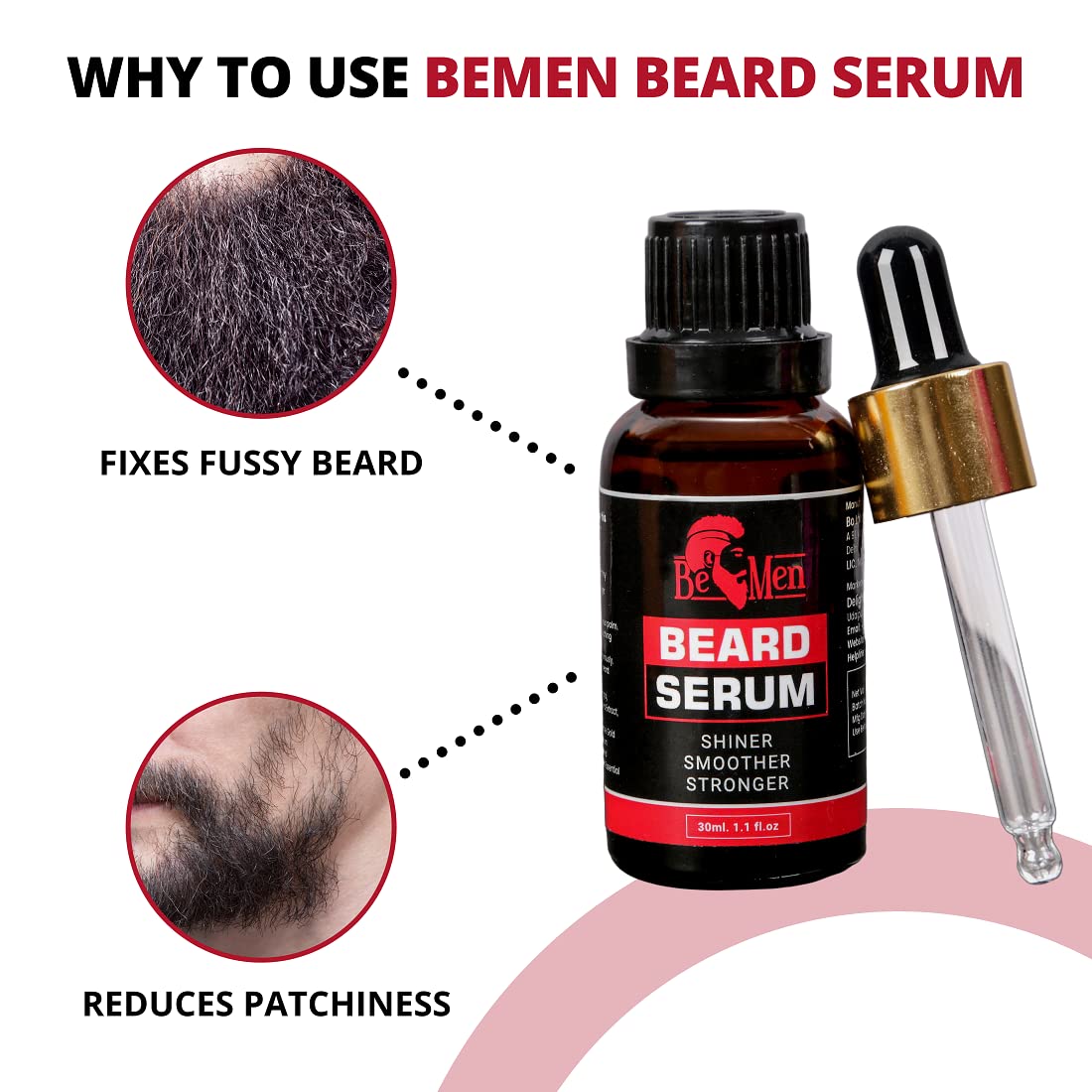 Bemen Beard Serum Shiner For Men