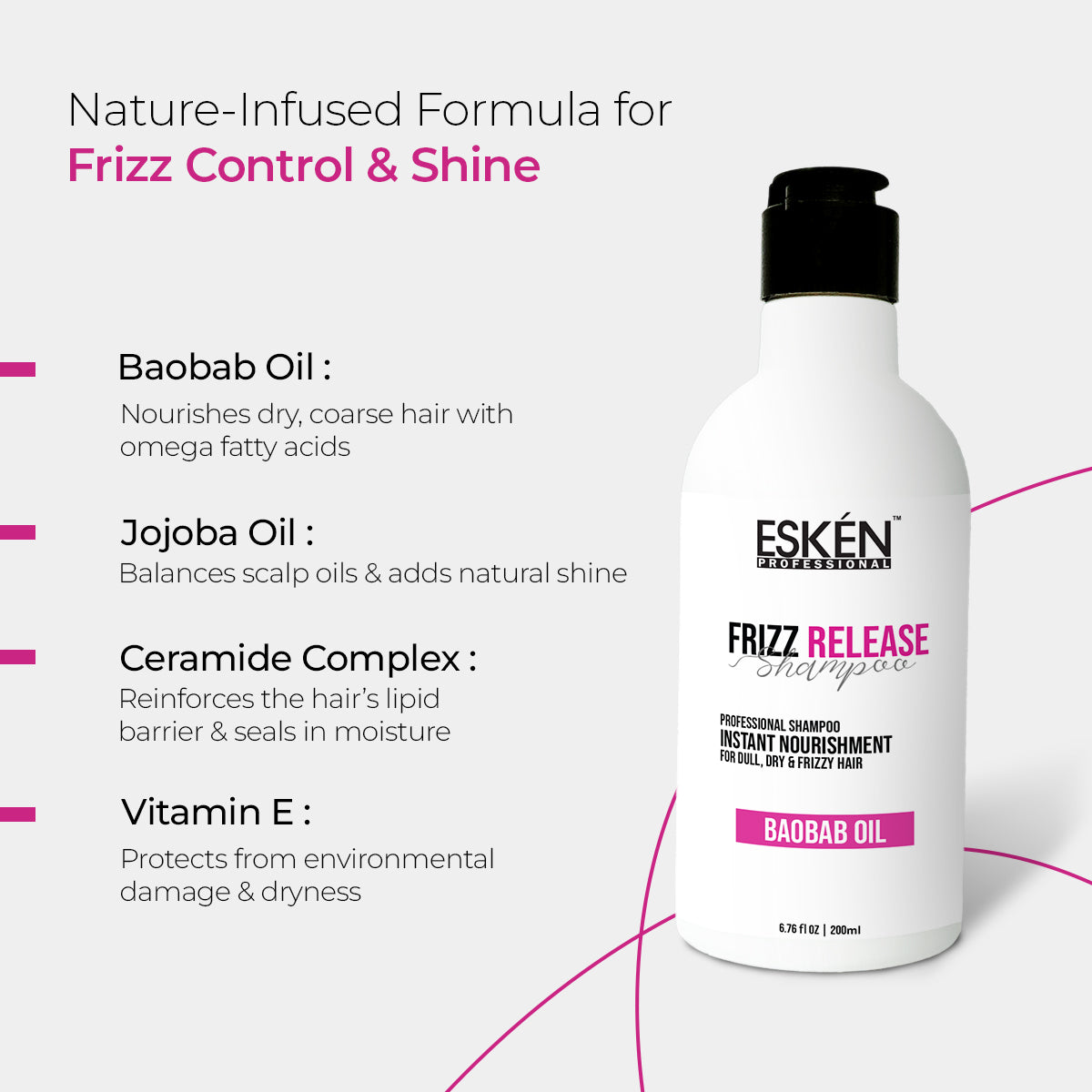 Eskén Professional Frizz Release Shampoo