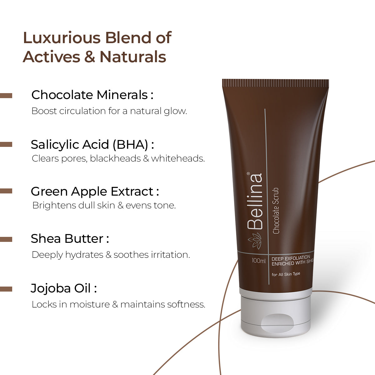 Bellina Chocolate Scrub