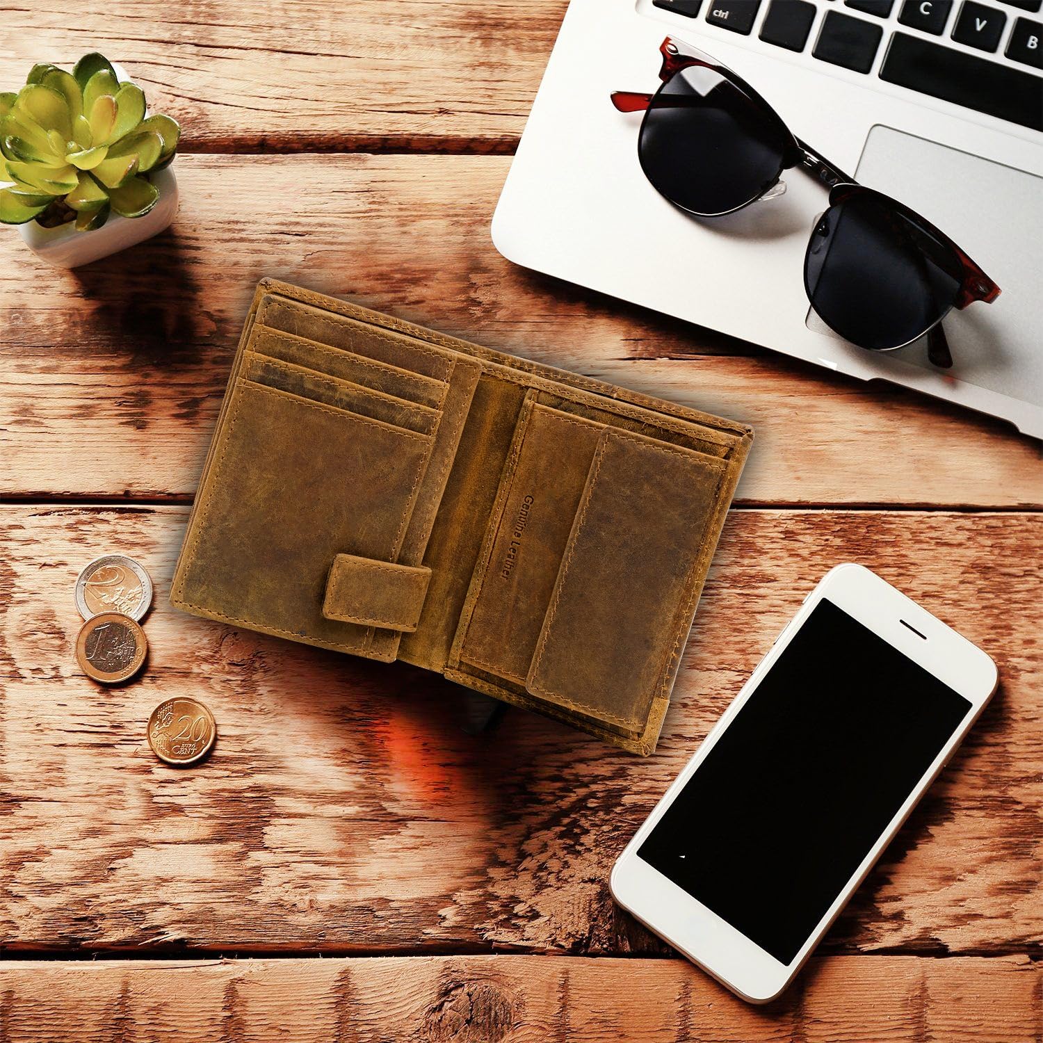 Wild Hook Luxury Handcrafted Premium Leather Wallet