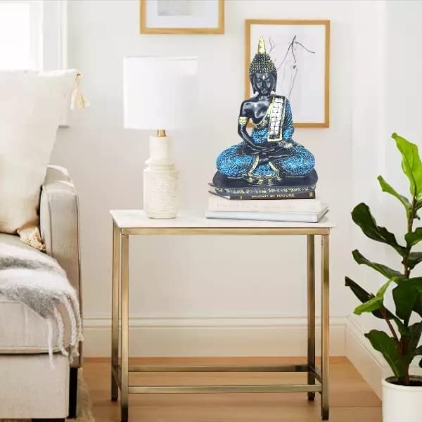 CRAFTARENA Polyresin Meditating Buddha Statue