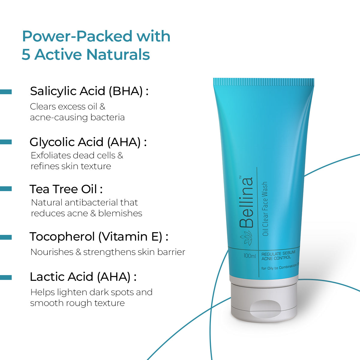 Bellina Oil Clear Face Wash