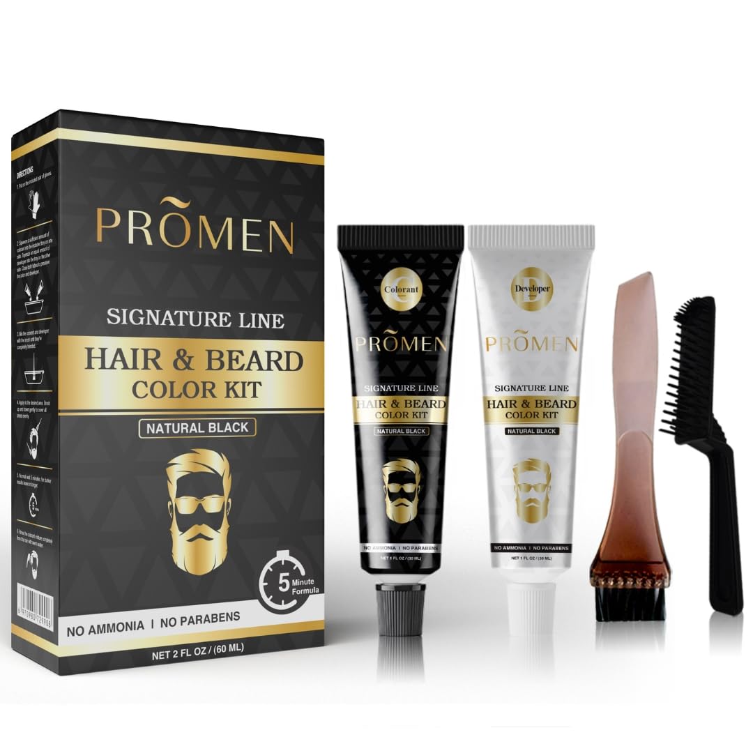 PROMEN Hair & Beard Color Kit