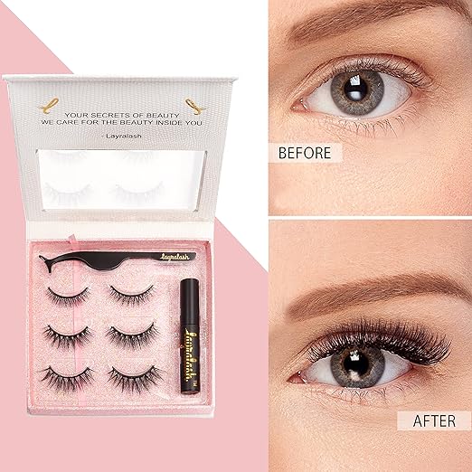 Layralash Magnetic False Eyelash- Doll Kit
