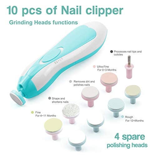 MiniCare Nail Trimmer – Gentle Electric Nail File for Babies
