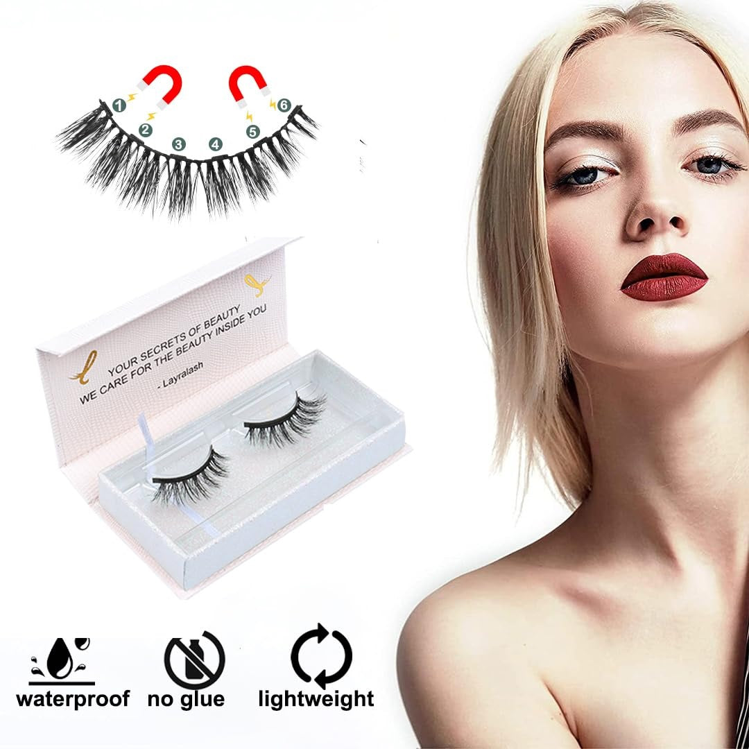 Layralash Magnetic Eyelashes- Holo Kit