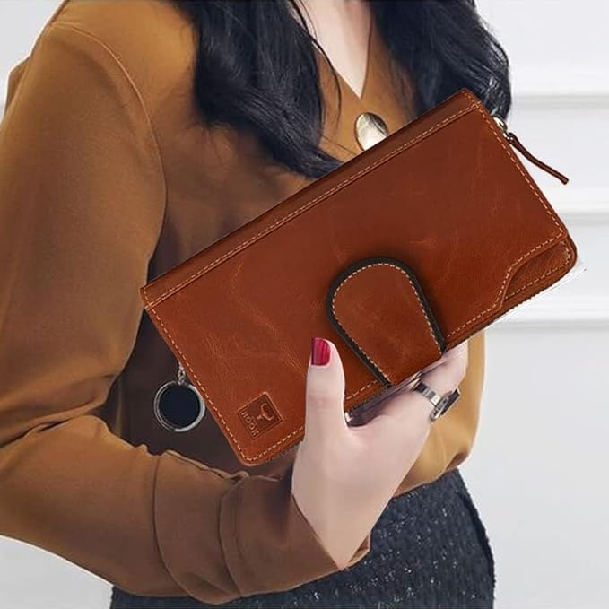 Wild Hook Genuine Leather Wallet for Women
