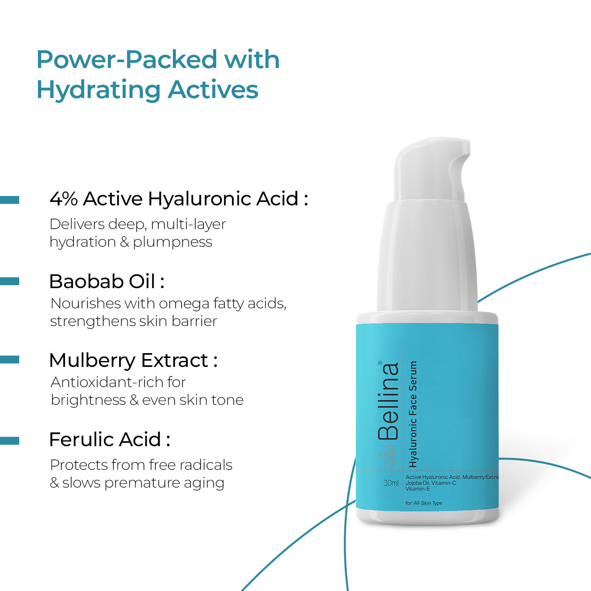 Bellina Hyaluronic Face Serum