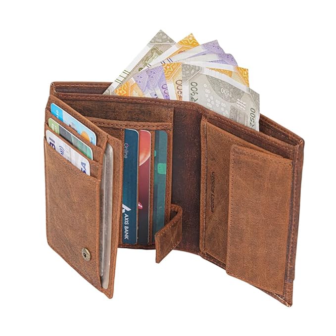 Wild Hook Men’s Vintage Leather Wallet