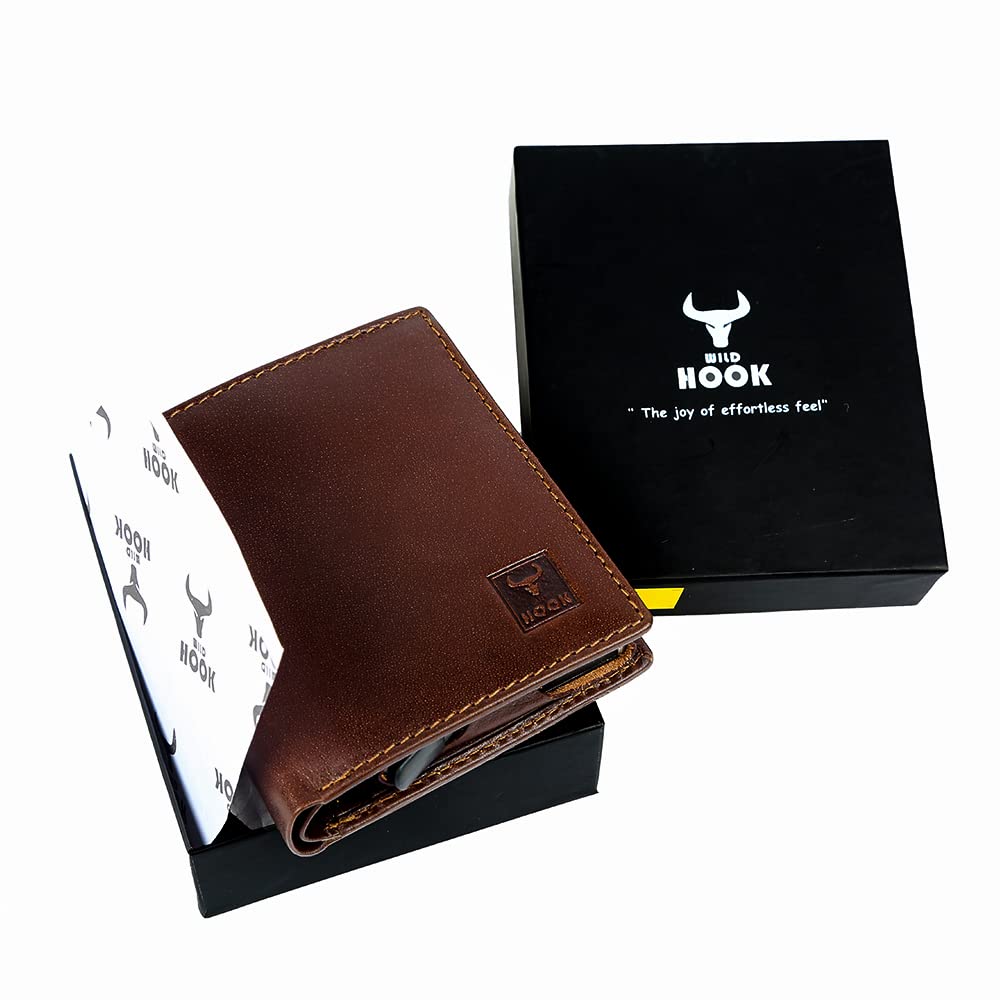 Wild Hook Smart Wallet for Men, Card Case for Men