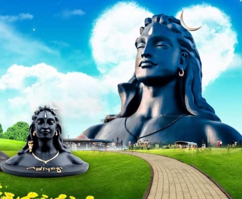 CRAFTARENA Lord Adiyogi Shiva Statue