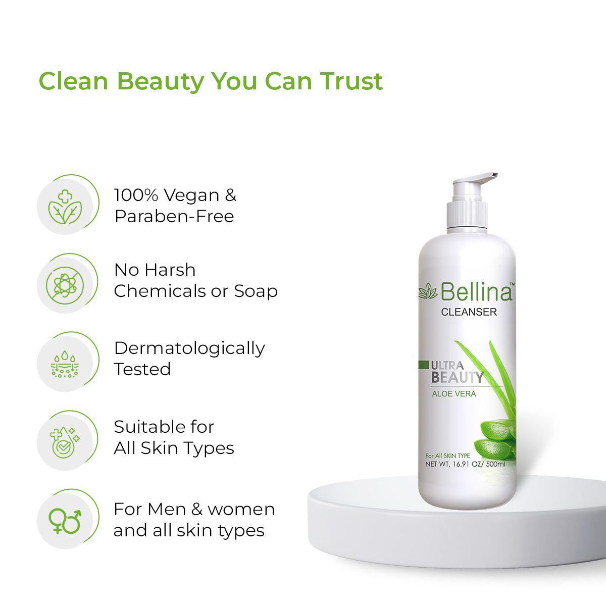 Bellina Aloe Vera Cleanser