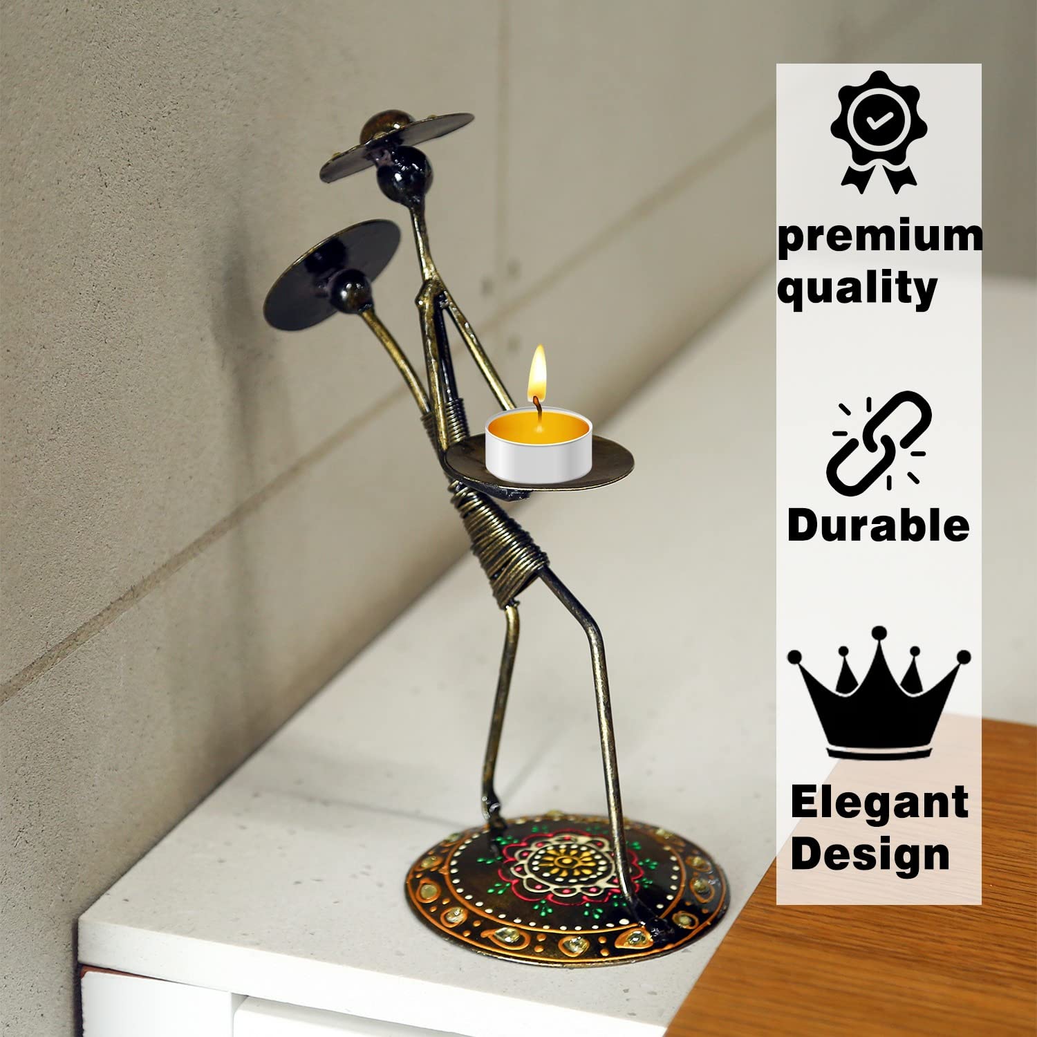 CRAFTARENA Tea Light Candle Holder