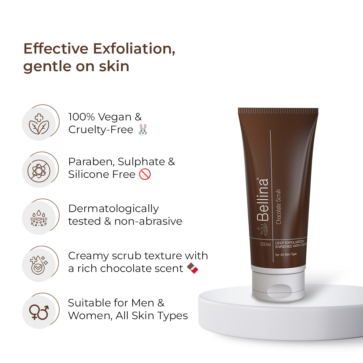 Bellina Chocolate Scrub