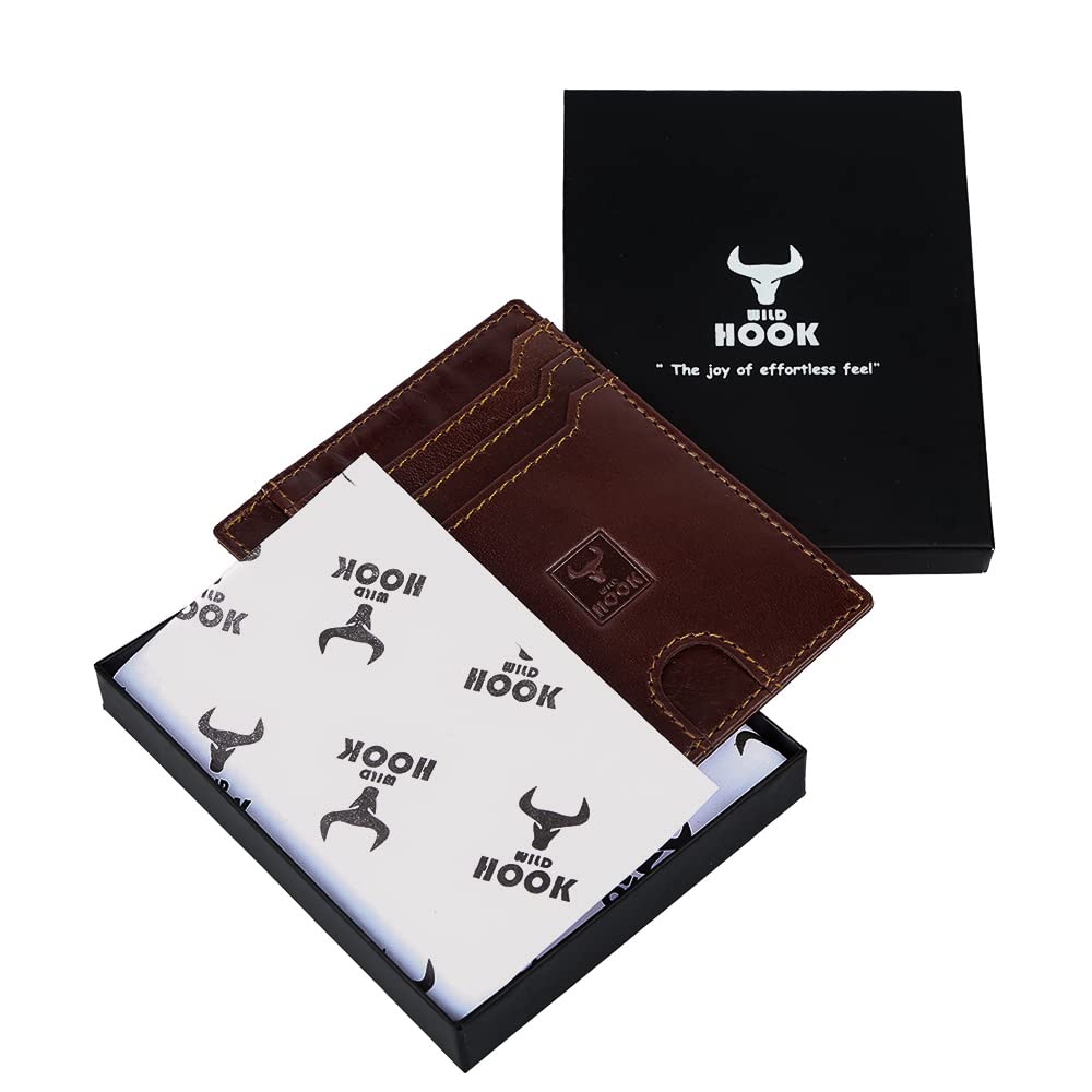 Wild Hook Card Holder | | Slimmest Wallet for Men & Women