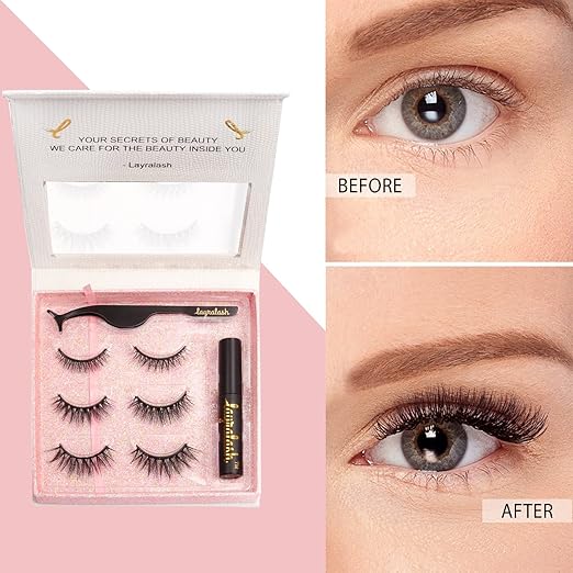 Layralash Magnetic False Eyelash- Doll Kit