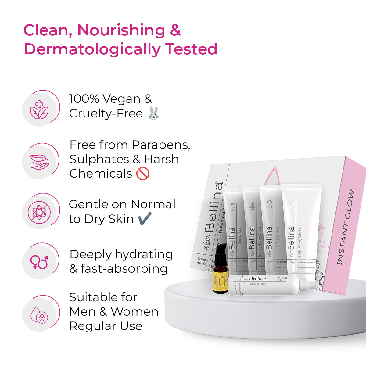 Bellina Skin Lightening Therapy (Normal to Dry Skin)