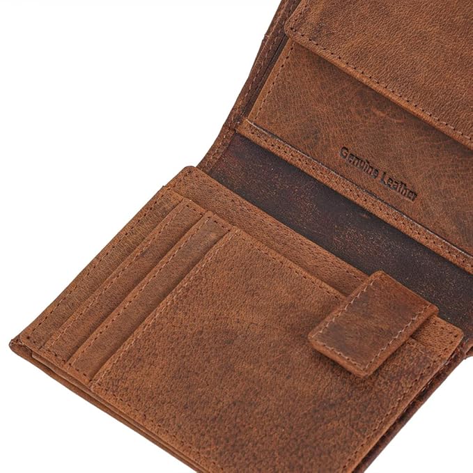 Wild Hook Men’s Vintage Leather Wallet