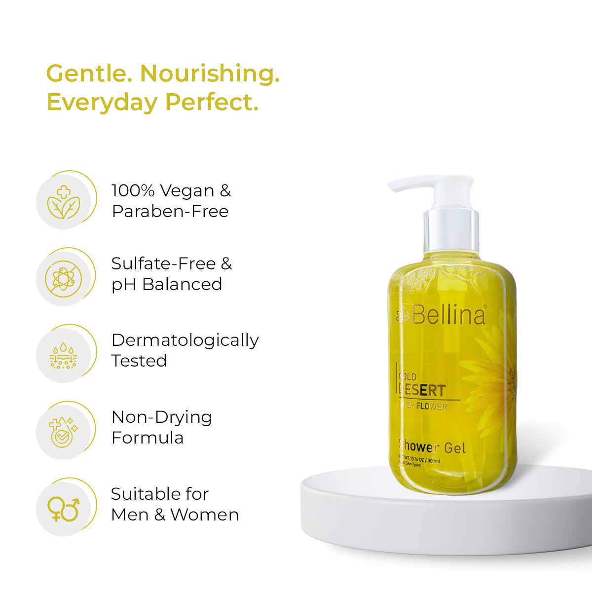 Bellina Gold Desert Shower Gel