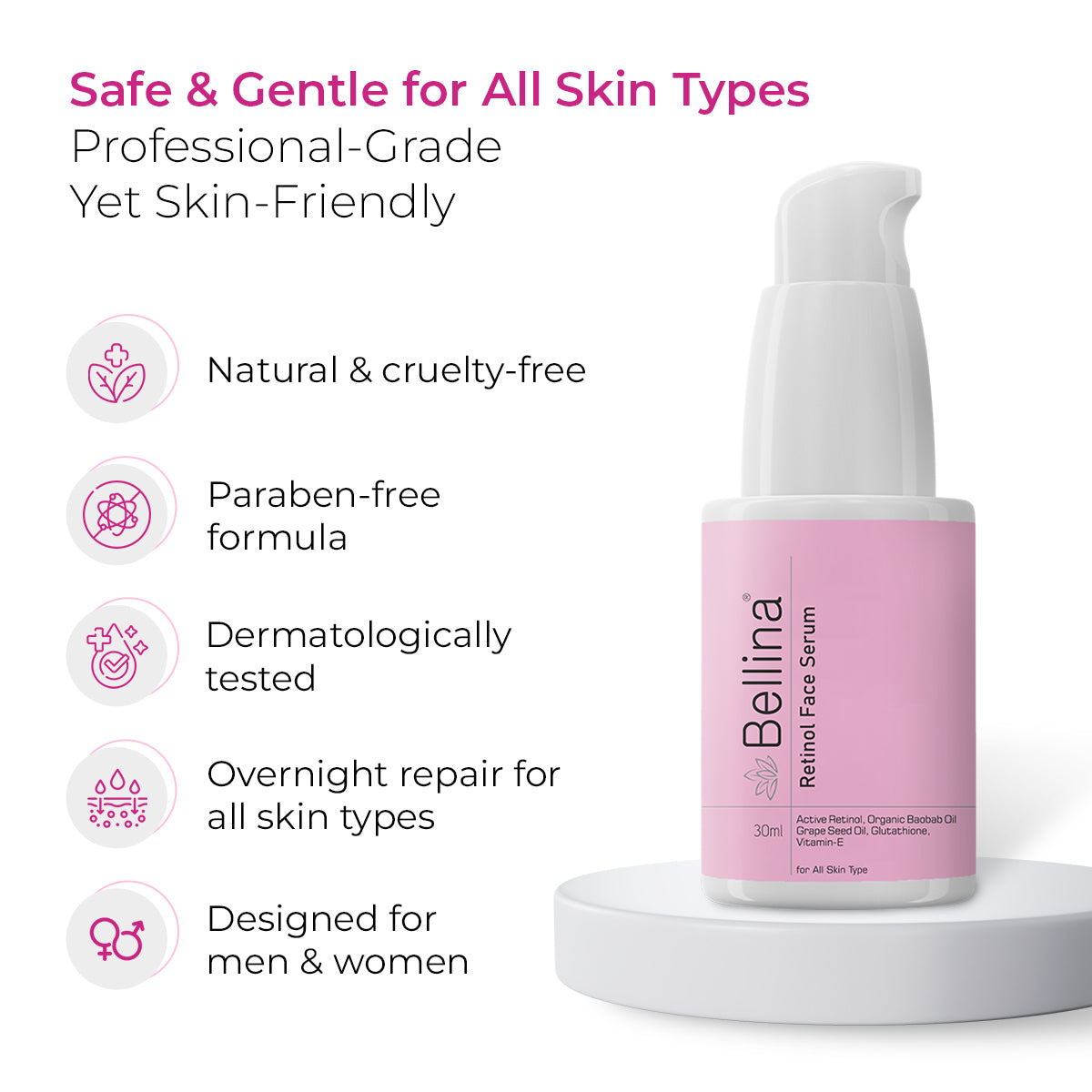 Bellina Retinol Face Serum