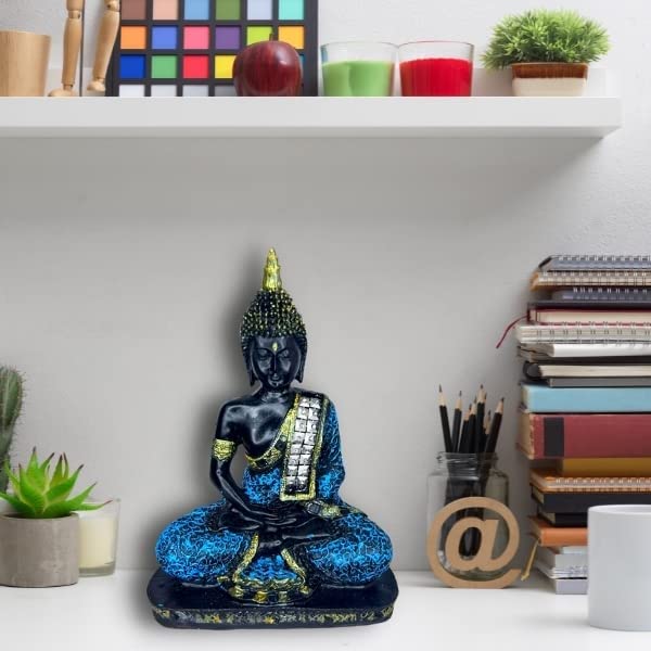 CRAFTARENA Polyresin Meditating Buddha Statue