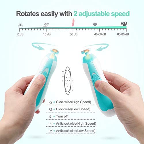 MiniCare Nail Trimmer – Gentle Electric Nail File for Babies