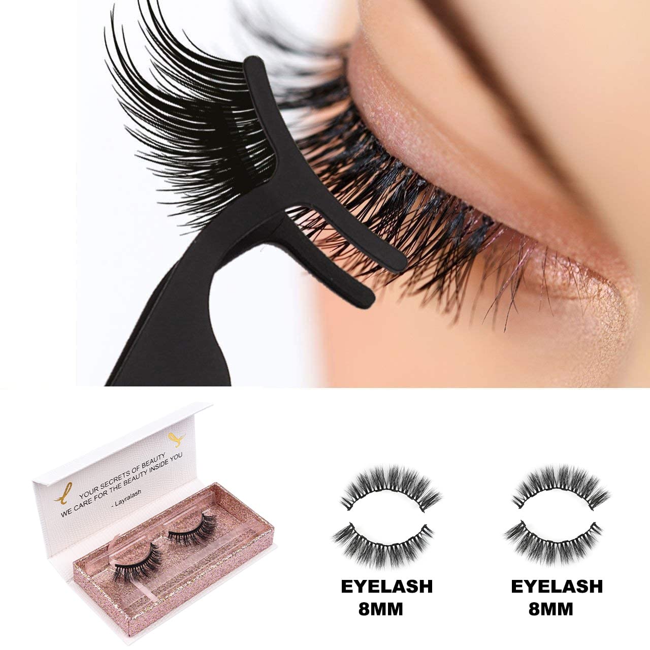 Layralash Magnetic Eyelashes- Luxe