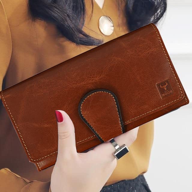 Wild Hook Genuine Leather Wallet for Women