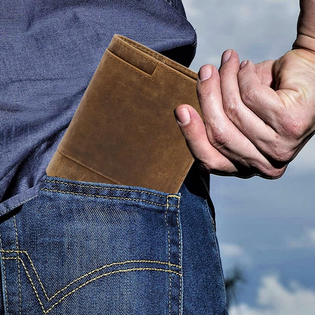 Wild Hook Luxury Handcrafted Premium Leather Wallet