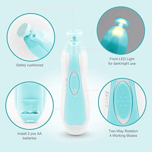 MiniCare Nail Trimmer – Gentle Electric Nail File for Babies