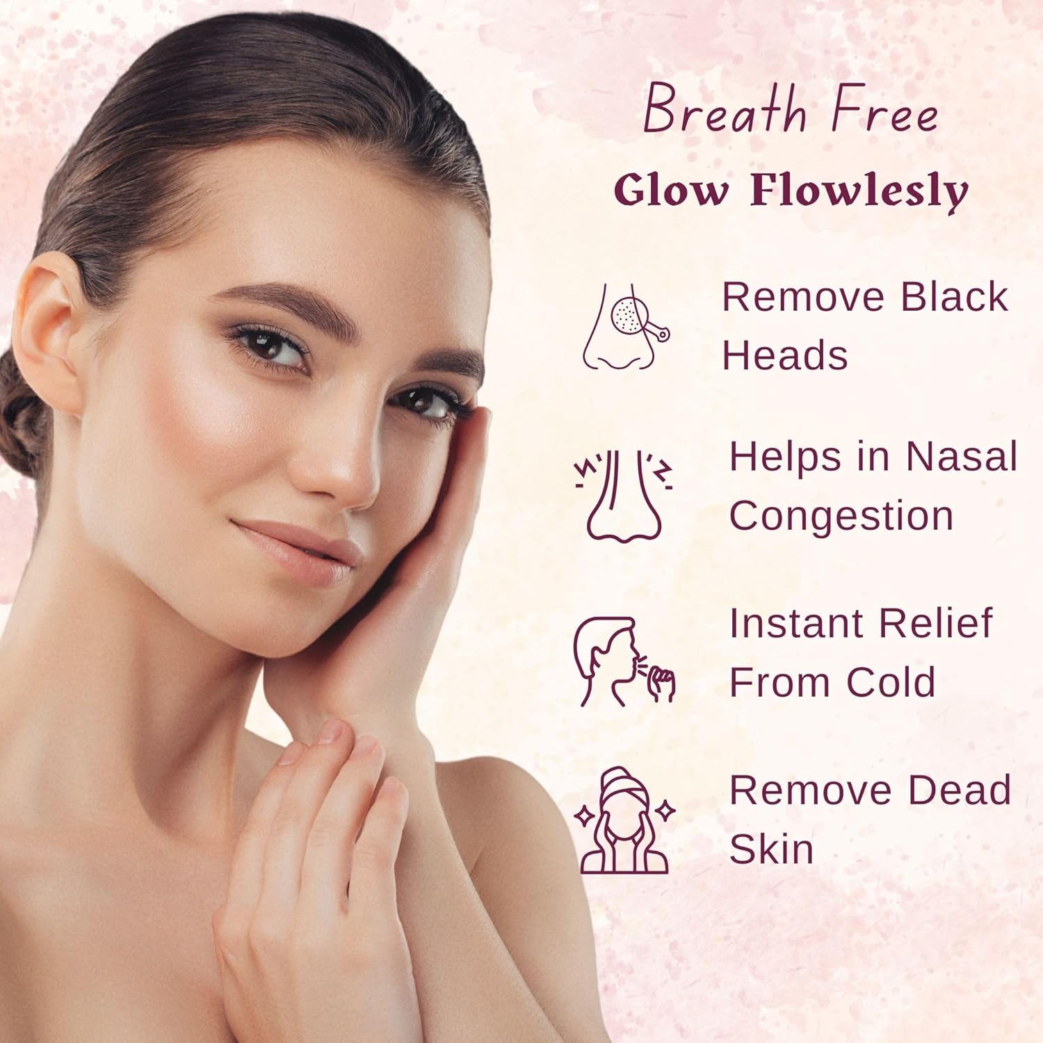 CRAFTARENA 2-in-1 Nano-Ionic Facial Steamer + Cold & Cough Relief