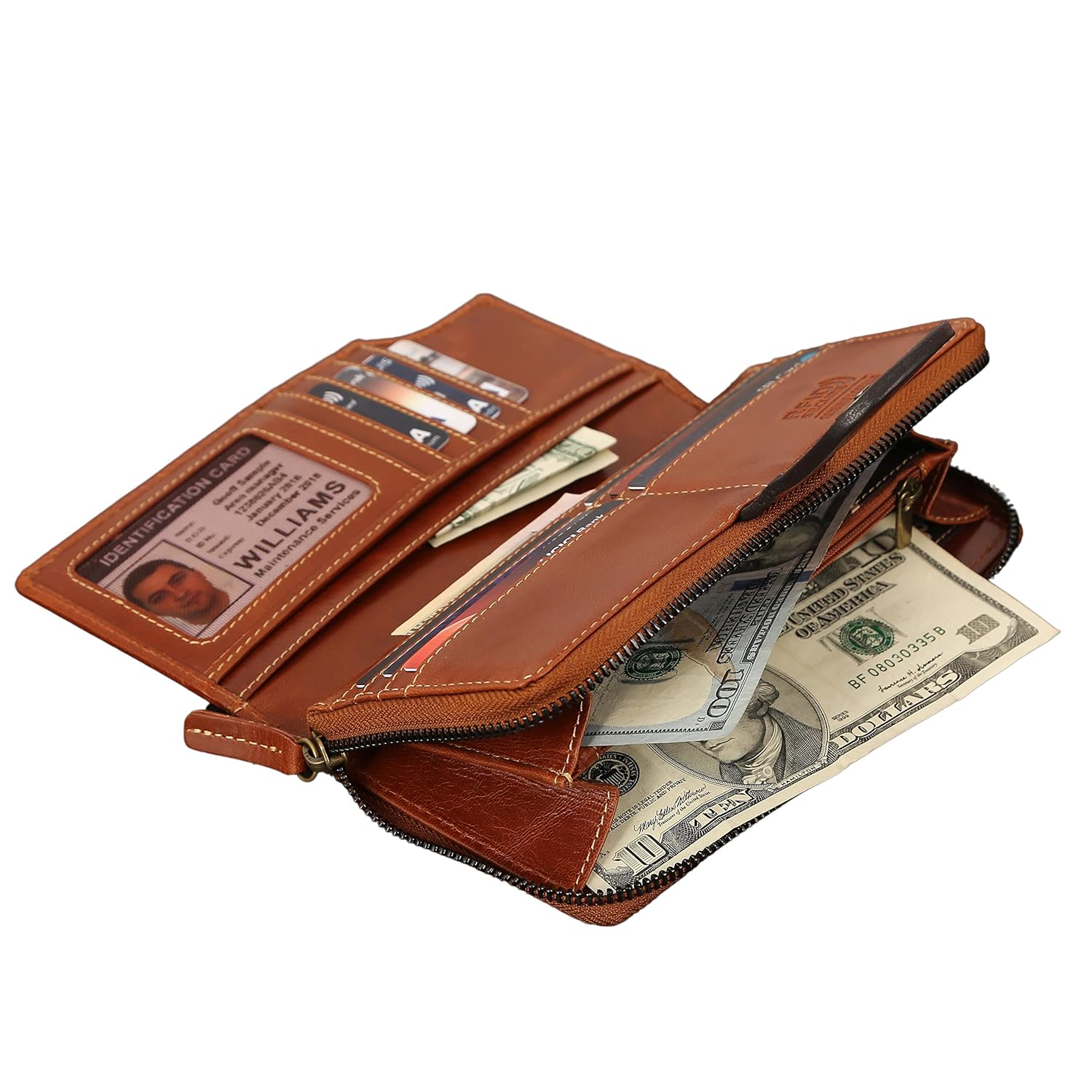 Wild Hook Genuine Leather Wallet for Women