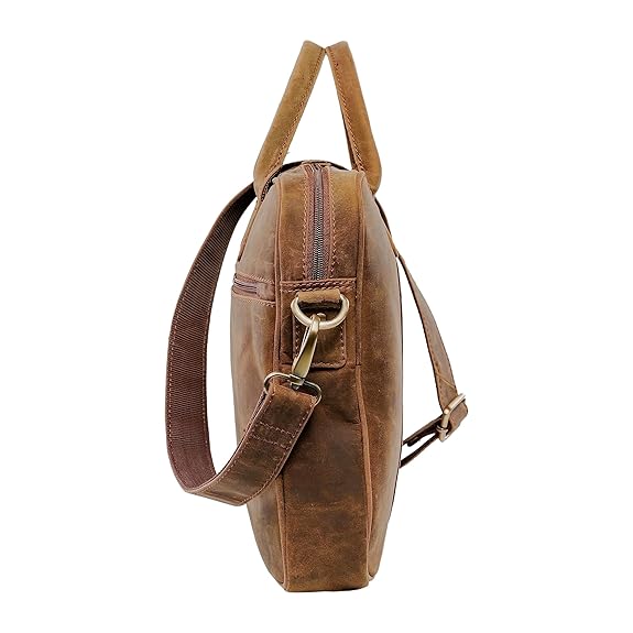 WILD HOOK Full Grain Leather Briefcases