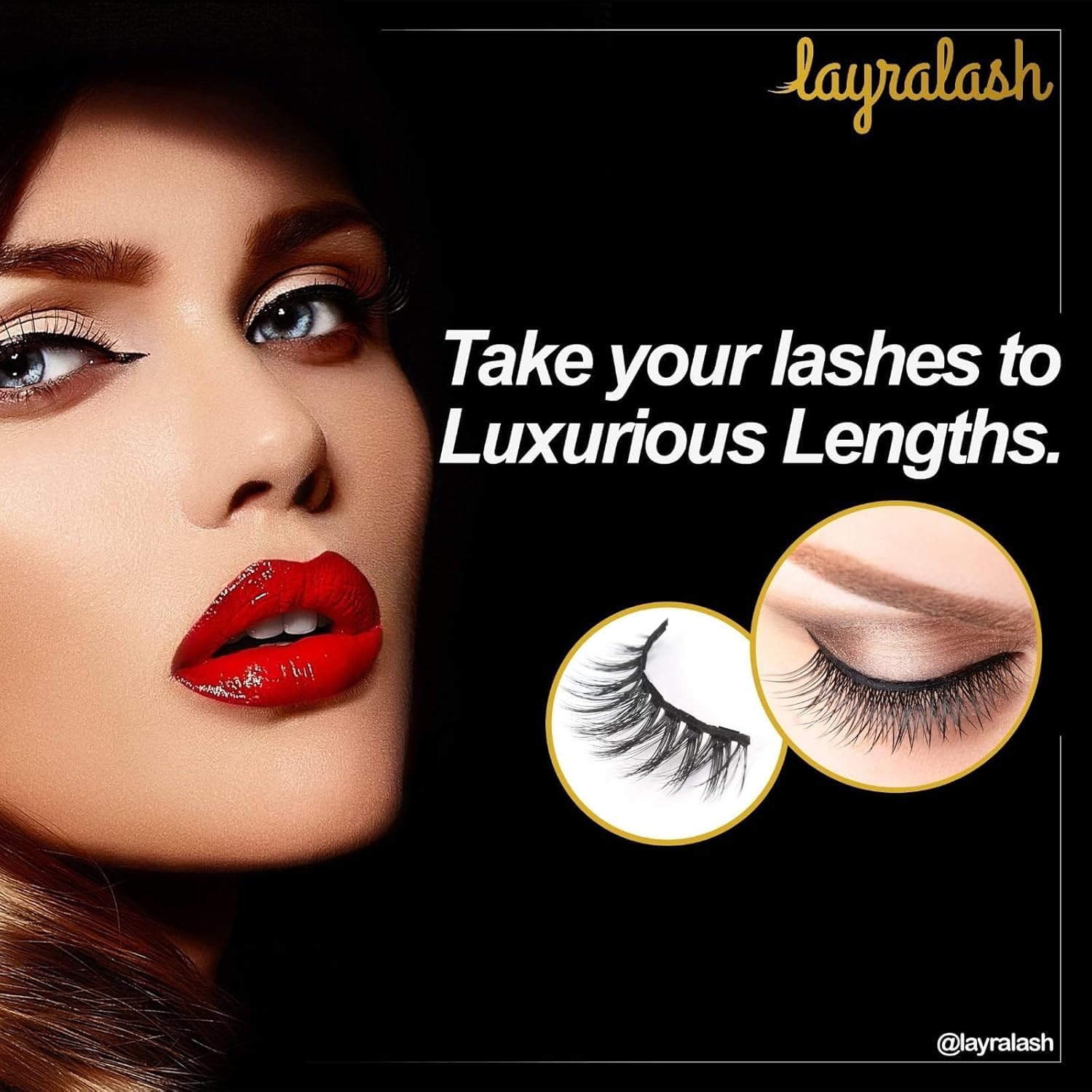 Layralash Magnetic Eyelashes- Hotties Kit