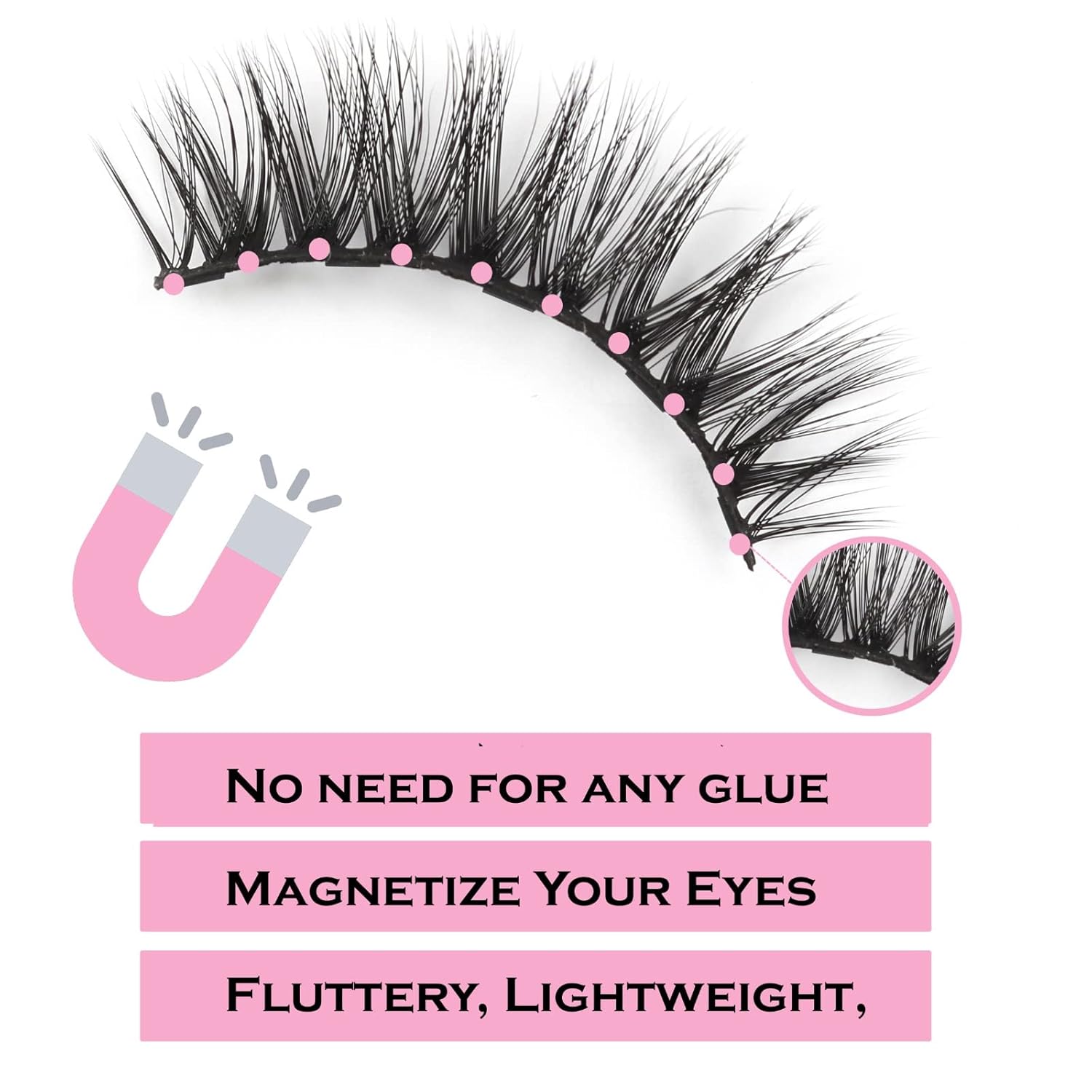Layralash Magnetic Eyelashes- Luxe