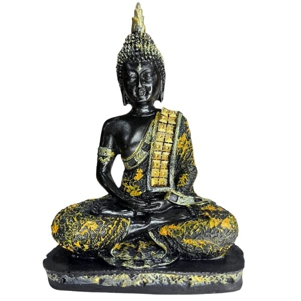 CRAFTARENA Polyresin Meditating Buddha Statue